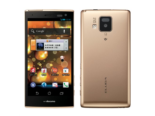 docomo with series ELUGA V P-06D
