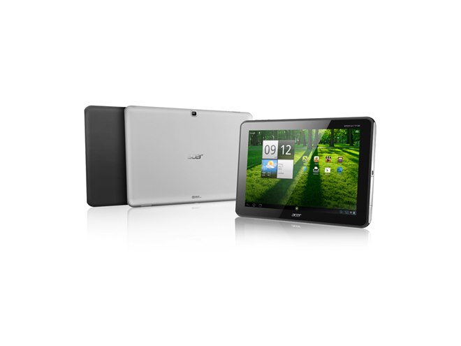 Acer、1920×1200ドット表示対応10.1型Androidタブレット端末