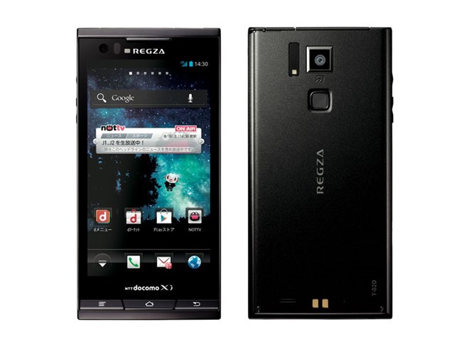 ドコモ、Xi&NOTTV対応「REGZA Phone T-02D」の予約を7/21より開始