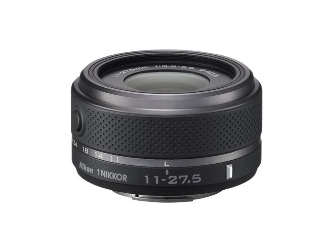 ニコン、コンパクトなNikon 1用標準ズームレンズ「1 NIKKOR 11-27.5mm