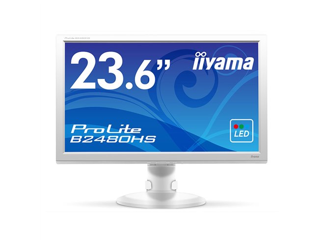 d160　iiyama　23.6型　B2480HS　ゲーミングモニター　PS4対応　HDMI　回転　スピーカー　フルHD　1920x1080 iiyama｜23.6型液晶｜ProLite B2480HS