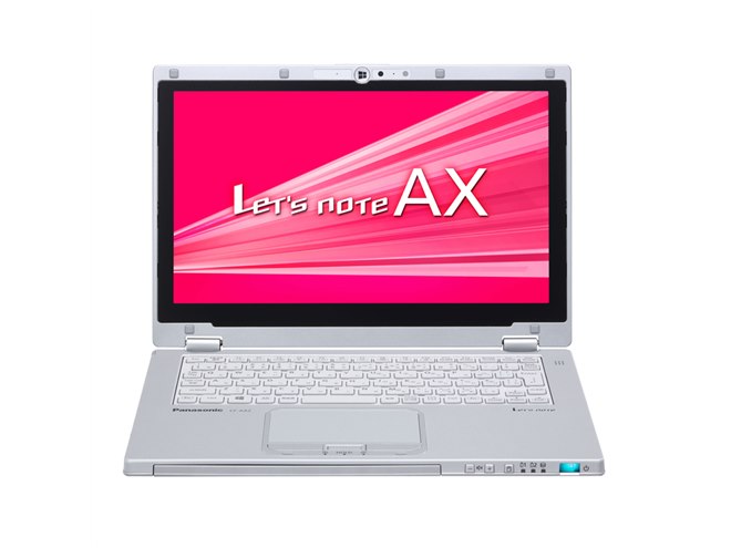 Panasonic - カメラ付軽量モバイルPC Panasonic Let&#39;s Note CF-AX2 ASCII.jp：写真で見る、変形する新型レッツノート「CF-AX2