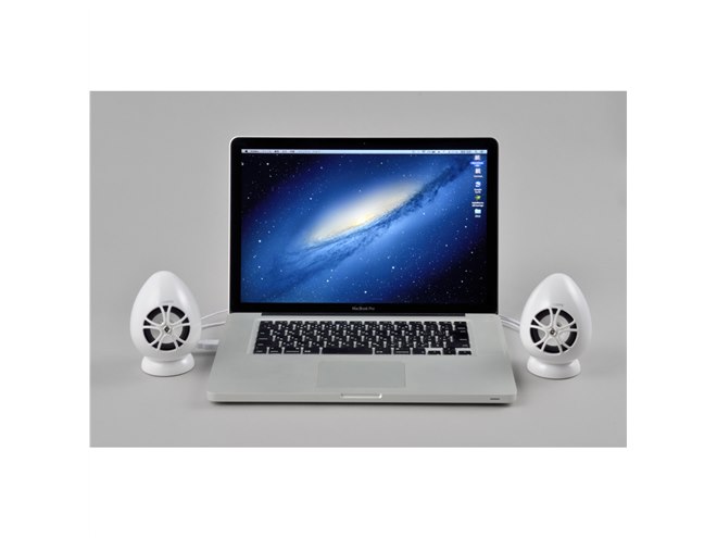 Olasonic、USBバスパワーで10W+10W再生の小型PCスピーカー