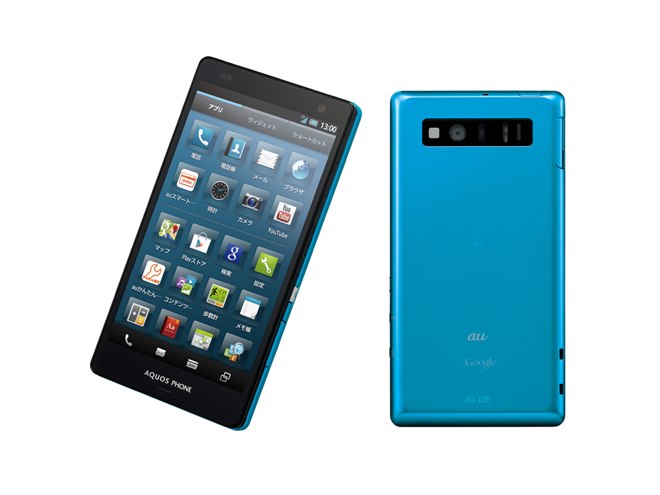 シャープ、新開発の4.7型液晶を搭載した「AQUOS PHONE SERIE SHL21