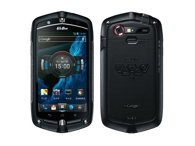 カシオ、5センサー搭載のタフネススマホ「G'zOne TYPE-L CAL21