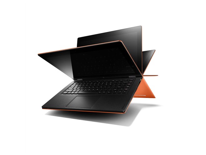 レノボ、360度回転液晶でタブレット端末にもなるUltrabook
