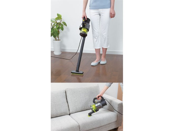 ツインバード、AC電源対応のサイクロン式ハンディークリーナー - 価格.com