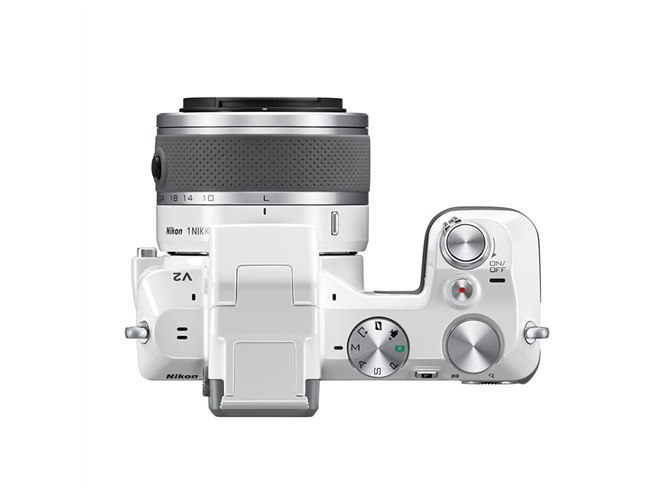 Nikon 1 V2 ダブルレンズキット ミラーレス一眼カメラ ホワイト ニコン Nikon1 V2 ダブルレンズキット ホワイト | ミラーレス一眼