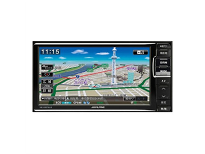 アルパイン、200mmワイドコンソール対応の車種専用カーナビ - 価格.com