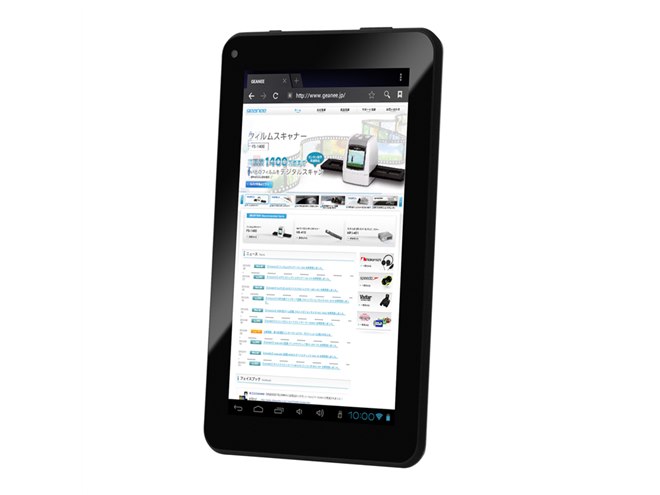 GEANEE、9,800円でAndroid 4.0を搭載した7型タブレット - 価格.com