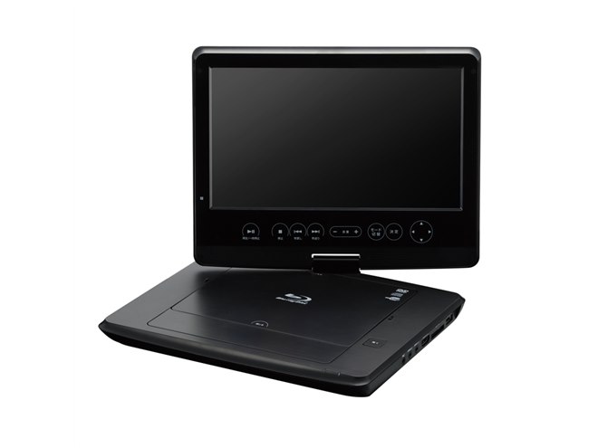 グリーンハウス、180度回転する10.1型液晶搭載ポータブルBD - 価格.com