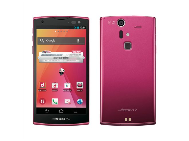 ドコモ、ARROWS V F-04EとAQUOS PHONE ZETA SH-02Eの予約開始日を発表