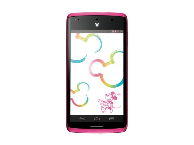 ディズニー携帯です。 Amazon | Disney Mobile on docomo N-03E グリーン | docomo