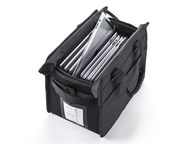 サンワ、10型タブレットを10台収納できるBOX型バッグ - 価格.com