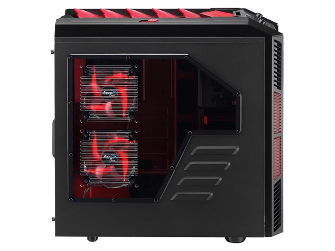 Aerocool、最大9基のファンを搭載できるゲーマー向けPCケース - 価格.com
