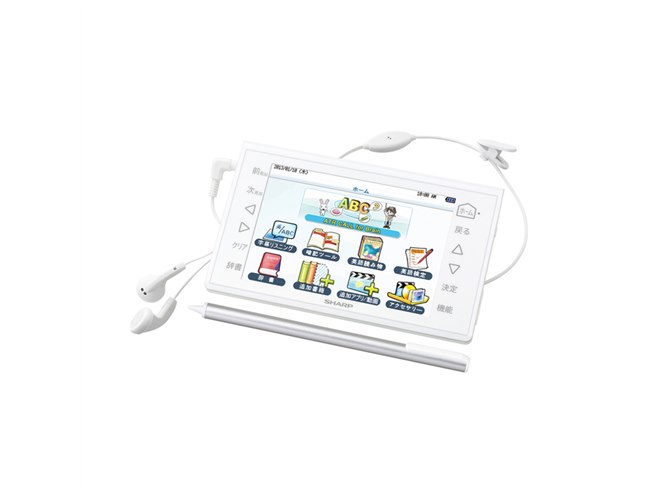 シャープ、タッチペン操作の「英語入門Brain PW-GX300」 - 価格.com