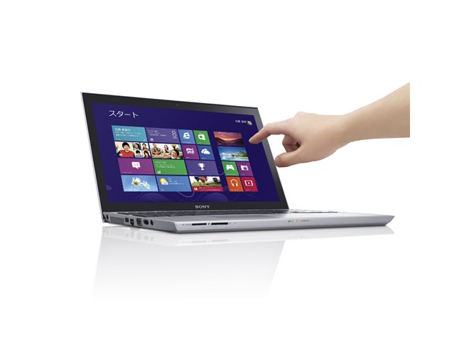 ソニー、Ultrabook「VAIO T」春モデル発表・・・タッチパネルを