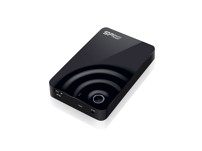 シリコンパワー Wi-Fi対応HDD Sky Share H10 1TB シリコンパワー、Wi-Fi搭載の外付けHDD「Sky Share H10」 - 価格.com
