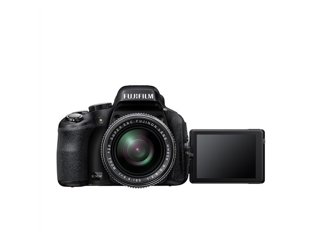 フィルムカメラ FIJIFILM DIGITALCAMELA FINEPIX HS50EXR 富士フイルム、バリアングル液晶採用の光学42倍ズーム「FinePix