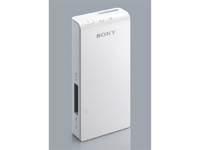 [動作OK] SONY ポータブル ワイヤレス サーバー WG C10 ソニー、Wi-Fi対応のポータブルワイヤレスサーバー「WG-C10