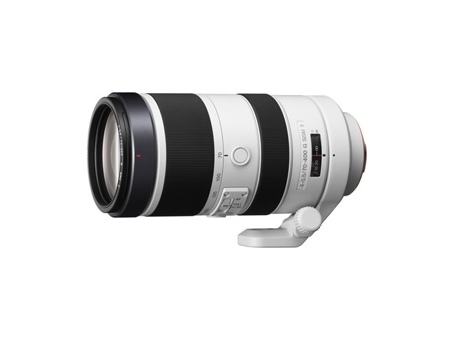 ソニー、動体追従性を高めた「70-400mm F4-5.6 G SSMII SAL70400G2