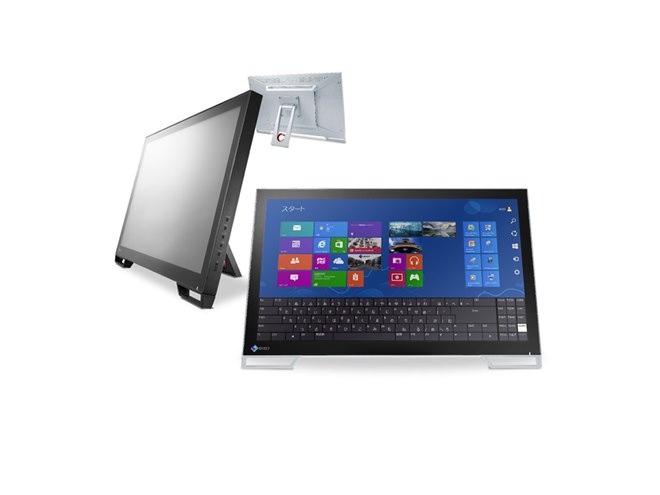 ナナオ、5点タッチやペン入力に対応した23型フルHD液晶「FlexScan