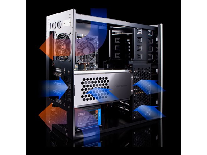 アソシ・AS6007・新品未開封品 アビー、新空冷構造「ILAS」採用の国産アルミ製PCケース - 価格.com