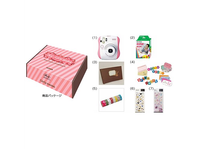 mama. あぴ　チェキ25枚セット 富士フイルム、「キラ☆キラ Girly mama」とコラボした数量限定
