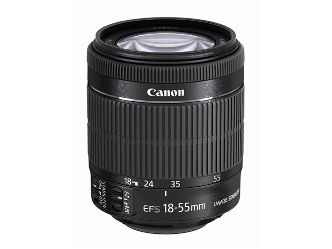キヤノン、205gの「EF-S18-55mm F3.5-5.6 IS STM」を4/12発売 - 価格.com