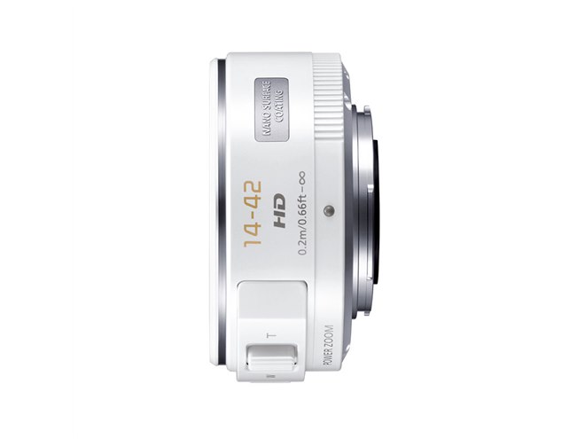 LUMIX G VARIO PZ14-42mm 希少ホワイト パナソニック、電動ズーム「X VARIO PZ 14-42mm」にホワイト追加