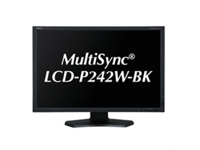 NEC、プロ向けの24.1型WUXGA液晶ディスプレイ「LCD-P242W」 - 価格.com