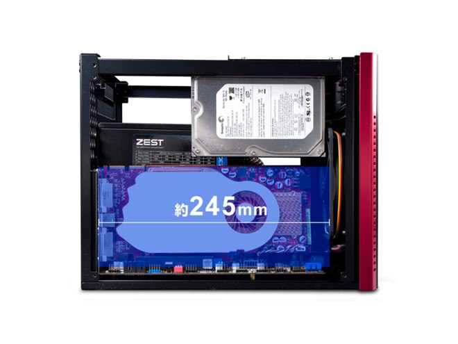 Abee アビー/PCケース/smart ES01 SME-ES01/51693426/Bランク/84【中古】 アビー、国産アルミ合金を用いたMicro-ATXケース「smart P03