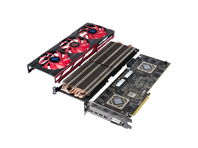 グラフィックボード・グラボ・ビデオカード Radeon HD7990 6GB SAPPHIRE、4K解像度にも対応した「HD7990 6GB GDDR5」 - 価格.com