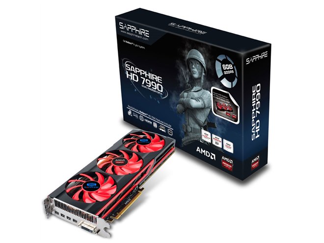 大特価 SAPPHIRE、4K解像度にも対応した「HD7990 6GB GDDR5」 - 価格.com グラフィックボード・グラボ・ビデオカード