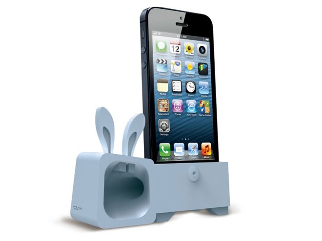OZAKI、動物をデザインしたiPhone 5用スピーカー付きスタンド - 価格.com