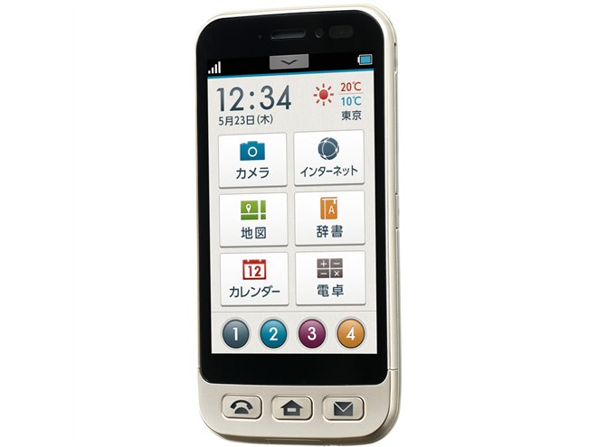 シャープ、音声読み上げ・入力対応のシンプルスマホ「204SH」 - 価格.com