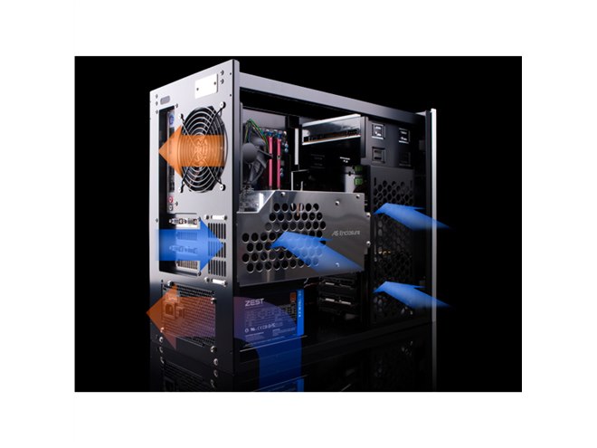 アビー ATX、MicroATXケース abee AS Enclosure S1R ：アビーから
