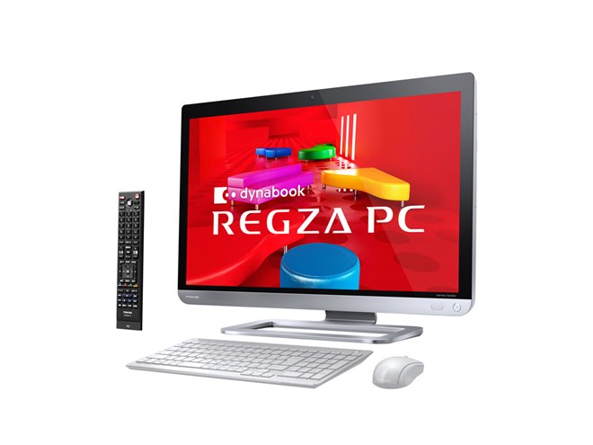 東芝、新デザインのフルHD液晶一体型「REGZA PC」2013夏モデル - 価格.com