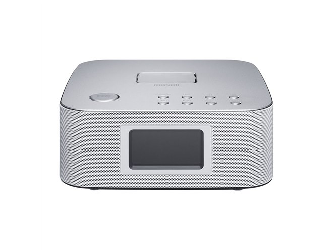 ラジオ・コンポ maxell MXSP-2200.WH 3D音響技術を搭載したマクセルのハイCP機 iPod/iPhone対応スピーカー