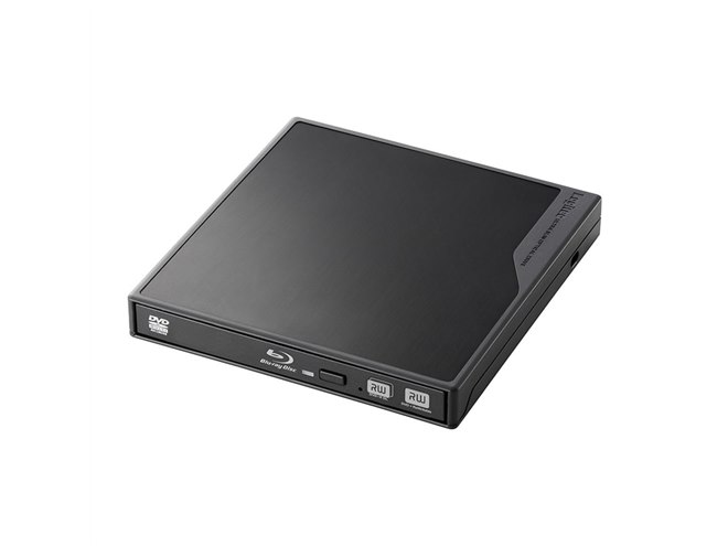 ロジテック、USB 3.0対応のスリム型ポータブルBD「LBD-PMG6U3V