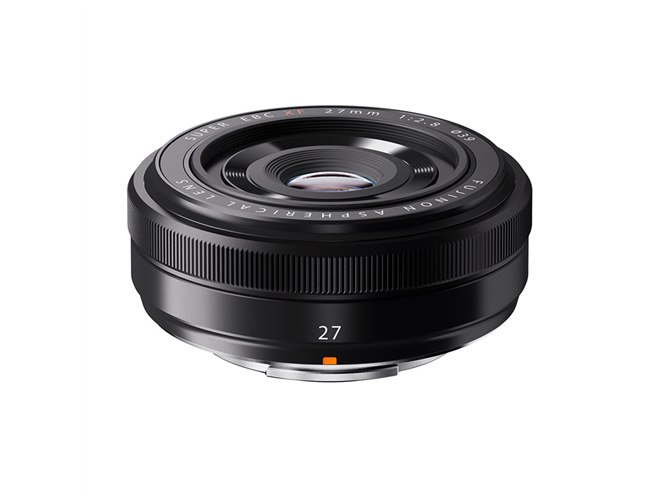 富士フイルム、重量78gの軽量・薄型単焦点レンズ「XF27mmF2.8