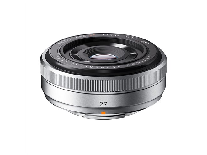富士フイルム、重量78gの軽量・薄型単焦点レンズ「XF27mmF2.8