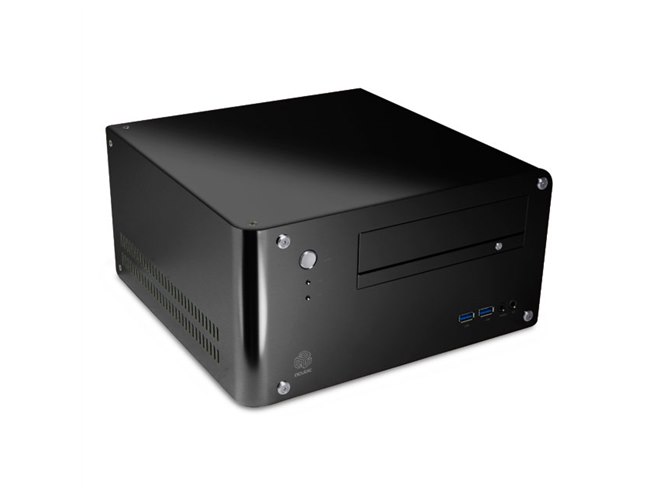 アビー、ACアダプターが付属したキューブ型Mini ITXケース