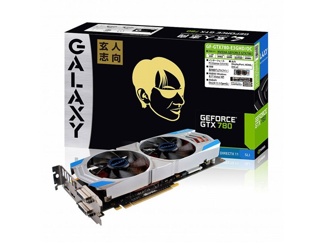 玄人志向、ブースト1019MHzのOC仕様「GeForce GTX 780」 - 価格.com