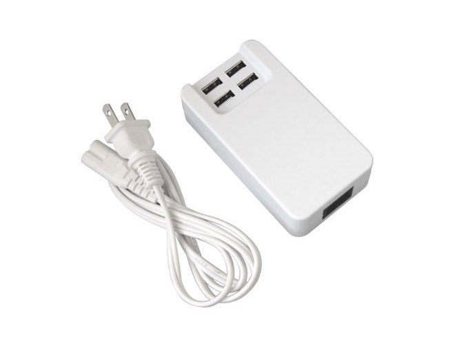 ブライトンネット、急速充電対応の4ポート搭載USB充電器 - 価格.com