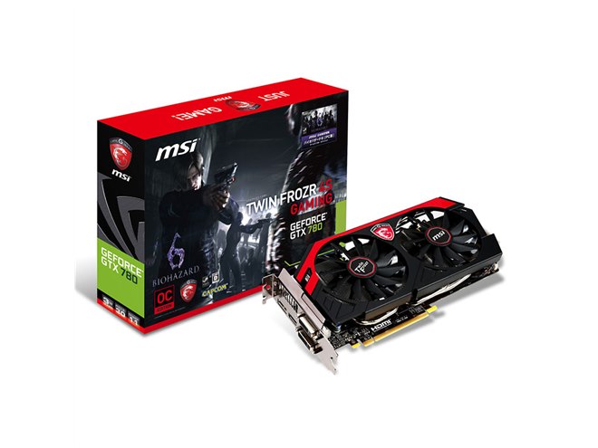MSI、バイオ6をバンドルしたOC仕様「GeForce GTX 780」 - 価格.com