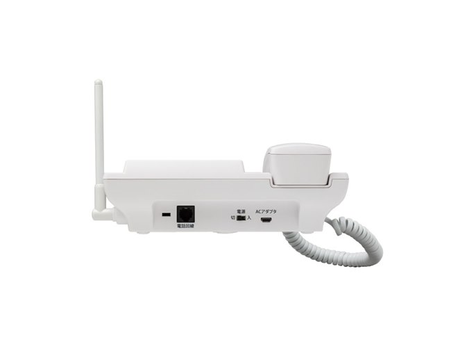 新品 未使用 イエデンワ2 WX05A ホワイト ウィルコム PHS 固定電話 ウィルコム、固定回線にもつながる据え置き型PHS「イエデンワ2