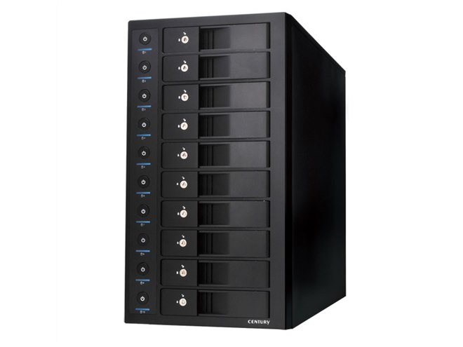 センチュリー 裸族のスカイタワー10bay Century 外付けハードディスク センチュリー、SATA 6Gbpsに対応した「裸族のスカイタワー」 - 価格.com