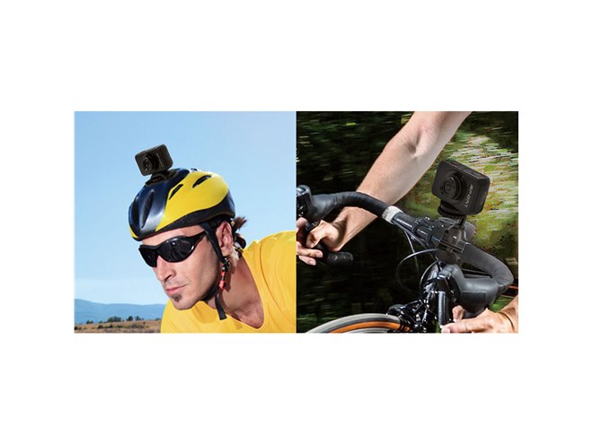 geanee フルD防水 アクションビデオカメラ GEANEE、GPS/サイクルコンピューター搭載の防水アクションカメラ