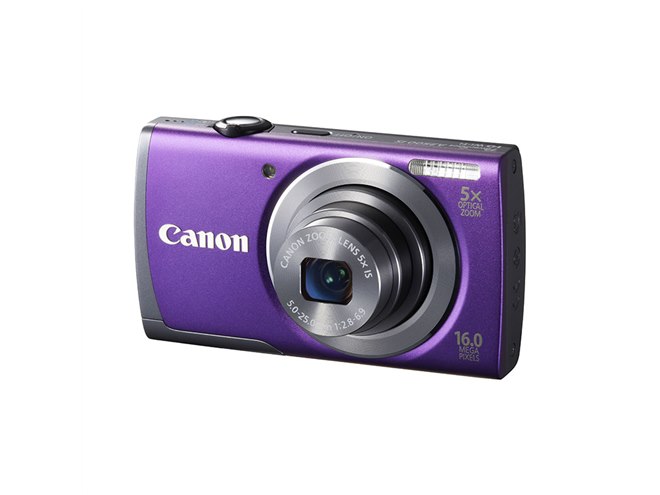 Canon Powershot A3500 IS デジタルカメラ パープル